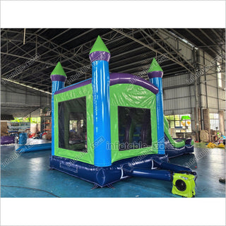 Commercial Bounce House Slide Combo Inflatable Jumper Rental Indoor Playground With Bouncy Castle Swimming Pool