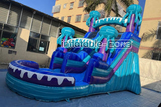 Water Slide Jumping Castle Slip And Inflatables For Adults Near Me Big Blow Up Bounce House Slide