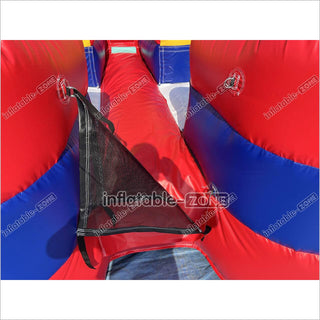 Dual Lane Inflatable Slide Fun Jolly Jumper Crazy Inflatable Big Slide For Party Inflatable Play Center