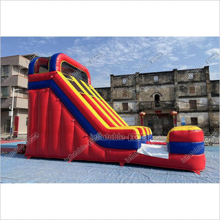 Dual Lane Inflatable Slide Fun Jolly Jumper Crazy Inflatable Big Slide For Party Inflatable Play Center