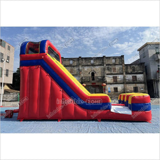 Dual Lane Inflatable Slide Fun Jolly Jumper Crazy Inflatable Big Slide For Party Inflatable Play Center