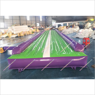 Durable Inflatable Gymnastics Air Mat Tumble Track Best Gym Equipment To Use Blow Up Tumbling Mat