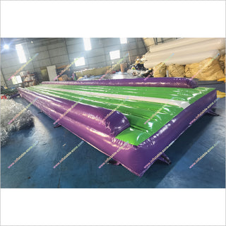 Durable Inflatable Gymnastics Air Mat Tumble Track Best Gym Equipment To Use Blow Up Tumbling Mat