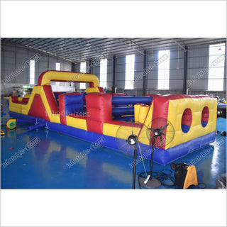 Extreme Inflatable Obstacle Course Warrior Jump Inflatable Floating Obstacle Course For Sale