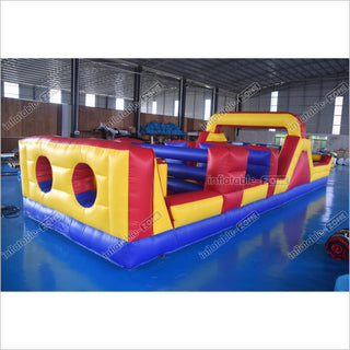 Extreme Inflatable Obstacle Course Warrior Jump Inflatable Floating Obstacle Course For Sale