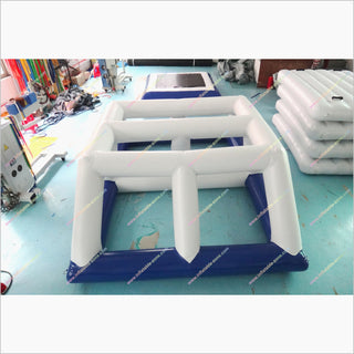 Float Water Park Inflatable Ladder Climb Floating Water Slide Combo Square Water Trampoline Water Games For Outside