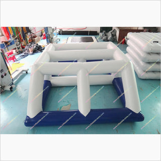 Float Water Park Inflatable Ladder Climb Floating Water Slide Combo Square Water Trampoline Water Games For Outside