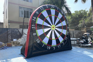 Foot Darts Inflatable Blow Up Soccer Dart Board Inflatable Football Darts Inflatable Games For Rent