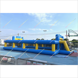 Fun Outdoor Sports Games Football Pitch Near Me Childrens Soft Play Area Inflatable Soccer Field For Rent - Inflatable-Zone