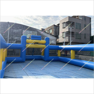 Fun Outdoor Sports Games Football Pitch Near Me Childrens Soft Play Area Inflatable Soccer Field For Rent - Inflatable-Zone