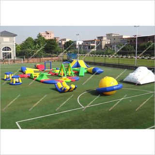 Fun Amusement Parks Inflatable Floating Island Commercial Water Park Equipment Water Obstacle Course Near Me