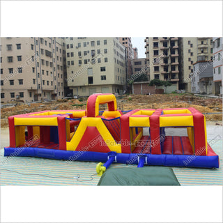 Fun House Obstacle Course Cost To Rent Inflatable Obstacle Course Bouncy Assault Course Near Me