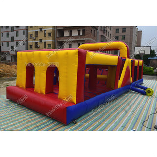 Fun House Obstacle Course Cost To Rent Inflatable Obstacle Course Bouncy Assault Course Near Me