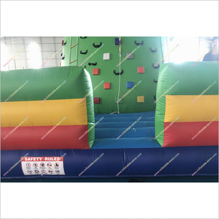 Fun Inflatable Indoor Climbing Wall Mountain Tower Interactive Inflatable Games Rock Climb Near Me - Inflatable-Zone