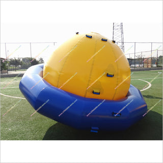 Fun Outdoor Game Inflatable Dome Rocker Water UFO Planet Ball Saturn Inflatables Floating Equipment