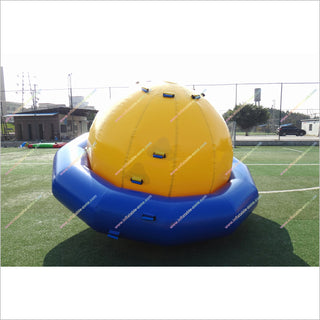 Fun Outdoor Game Inflatable Dome Rocker Water UFO Planet Ball Saturn Inflatables Floating Equipment