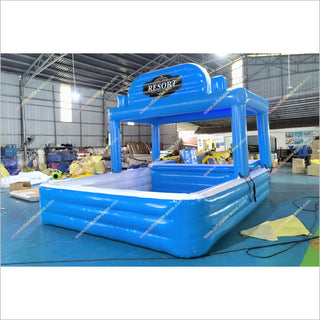 Fun Playground Pool Bar Inflatable Pool Floating Bar Party Spot Swimming Pool And Bar Near Me