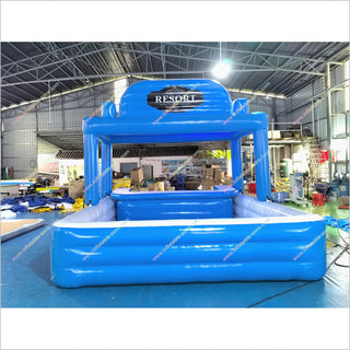 Fun Playground Pool Bar Inflatable Pool Floating Bar Party Spot Swimming Pool And Bar Near Me