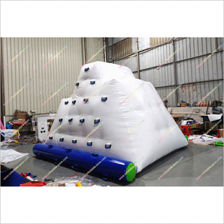 Fun Water Park Blow Up Iceberg Inflatable Water Games Rock Wall Climbing Near Me Floating Water Toy - Inflatable-Zone