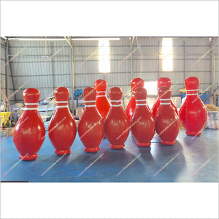 Funny Games Bowling Ball Human Sports Interaction Large Inflatable Bowling Pins Entertainment Center Near Me - Inflatable-Zone