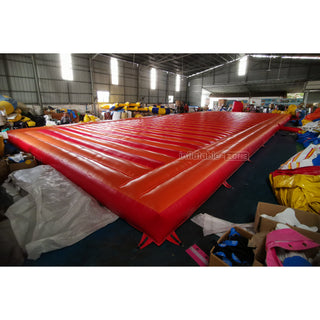 Large Inflatable Jump Pad Trampoline Mat Tarpaulin Inflatable Bounce Board Inflatable Jumping Bag