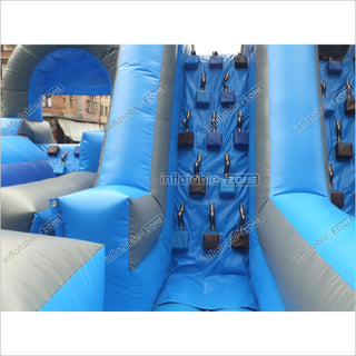 Giant Inflatable Obstacle Course Near Me Obstacle Course Slip N Slide Inflatable Fun Run Hire