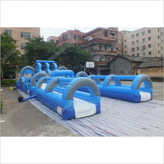 Giant Inflatable Obstacle Course Near Me Obstacle Course Slip N Slide Inflatable Fun Run Hire