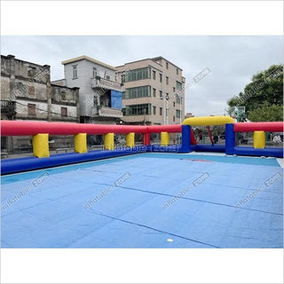 Inflatable Football Field, Blow Up Soccer Football Field Arean For Outdoor