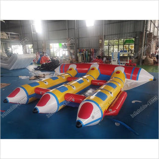 Commercial grade inflatable flying fish boat ,inflatable flying fish for sale