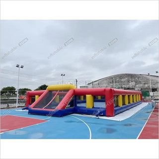 Inflatable Football Field, Blow Up Soccer Football Field Arean For Outdoor