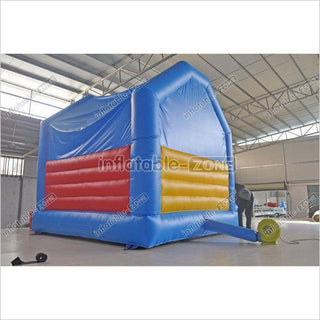 inflatable bouncer jumping house, inflatable bouncy castle with slide