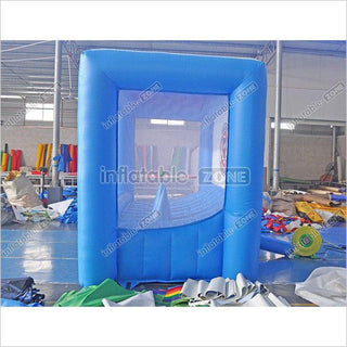 Shooting interactive archery hover sports game inflatable arched door