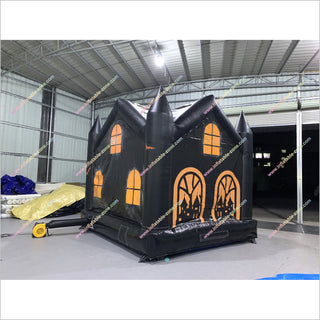 Halloween Haunted Castle Inflatable Fun Park Bounce House Indoor Near Me Blow Up Jumpers For Sale - Inflatable-Zone