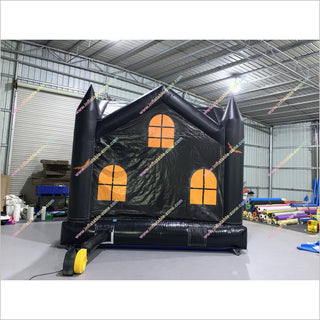 Halloween Haunted Castle Inflatable Fun Park Bounce House Indoor Near Me Blow Up Jumpers For Sale - Inflatable-Zone