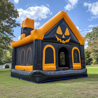 Halloween Jumping Castle Hire Pumpkin Inflatable Bounce House Inflatable Party Rentals For Adults