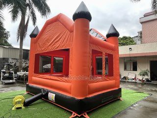 Halloween Pumpkin Inflatable Bouncing House Birthday Entertainment Backyard Bouncy Castle Games For Party