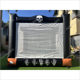 Halloween Skeleton Bouncy Castle Inflatables Backyard Birthday Party Outdoor Inflatable Bounce House