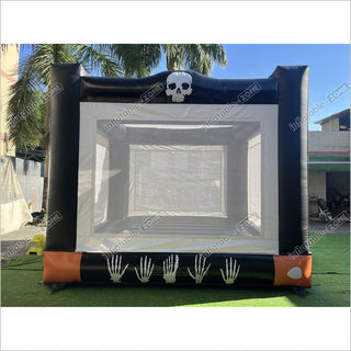 Halloween Skeleton Bouncy Castle Inflatables Backyard Birthday Party Outdoor Inflatable Bounce House