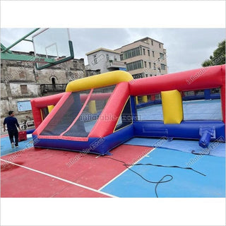 Inflatable Football Field, Blow Up Soccer Football Field Arean For Outdoor