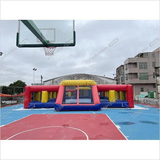 Inflatable Football Field, Blow Up Soccer Football Field Arean For Outdoor