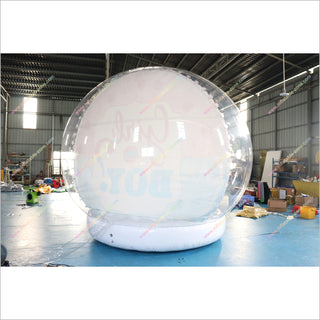 Human Snow Globe Inflatable Bubble Dome Bounce House Gender Reveal Snow Globes For Adults - Inflatable-Zone