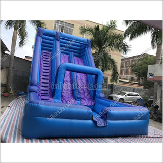 Inflatable Big Water Slide Adult Blow Up Water Slide Bounce House