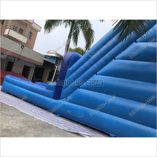 Inflatable Big Water Slide Adult Blow Up Water Slide Bounce House