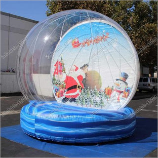 Inflatable Snow Globe Life Size Snowglobe Blow Up Snow Globe