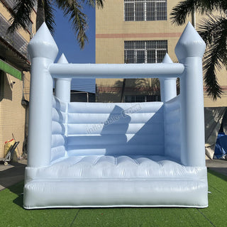 Pastel Blue Wedding Jumping Castle, Wedding Bounce House