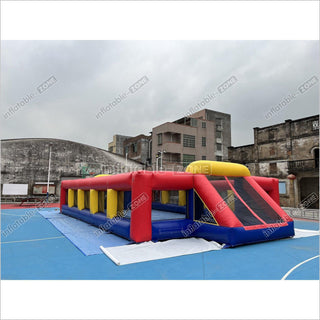 Inflatable Soccer Field Funny Blow Up Soccer Field Inflatable Football Arena Sports Game