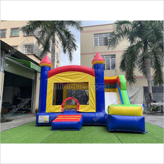 Inflatable Jumping House Bouncer Castle Blow Up Bounce House With Slide