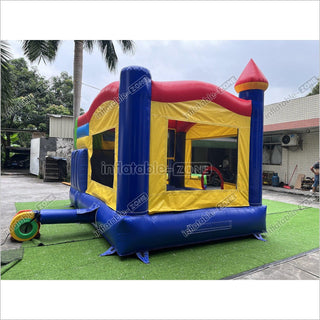 Inflatable Jumping House Bouncer Castle Blow Up Bounce House With Slide