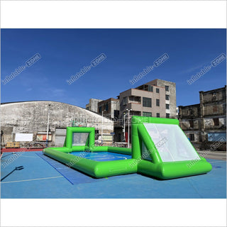 Inflatable Soap Soccer Field Blow Up Soccer Pitch Inflatable Soccer Arena