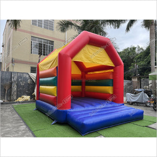 Inflatable Colorful Bounce House Jumping Bouncer Price Best Bouncy Castle For Kids Party